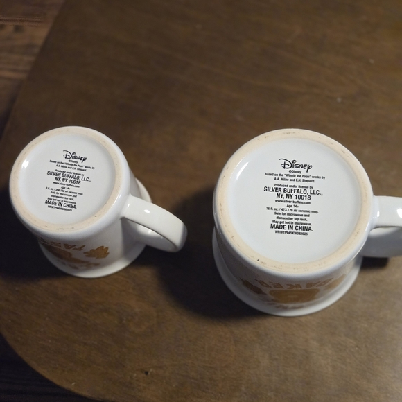 Disney Pooh Piglet Cookie Baker and Taster Ceramic Mug Set - Picture 4 of 6